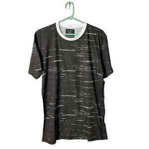 Modern Casual Black Stripe Short Sleeve Tee